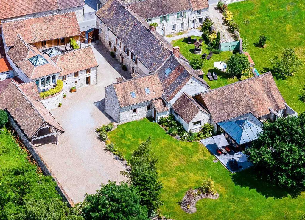Le Clos Des Vignes Neuville-Bosc Exterior foto